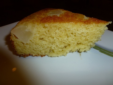 Gâteau au yaourt aux poires