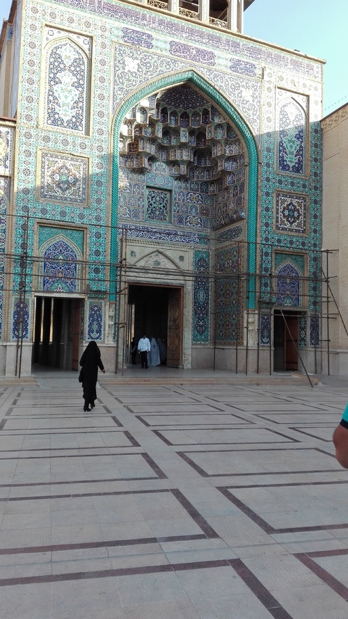 Le mausolée Shah Cheragh à Chiraz