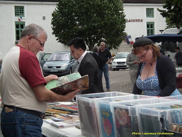 La bourse aux livres de Laignes a eu lieu dimanche 31 août 2014...