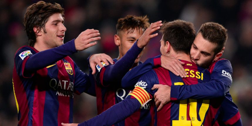 Neymar, Suarez et Messi soulagent le barça