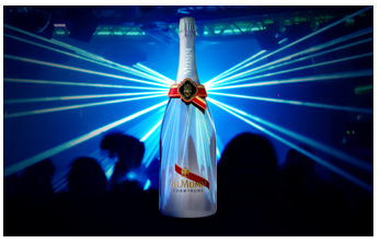 Mumm lance la première bouteille de champagne connectée pour sa clientèle « VIP »