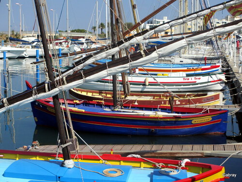 Barcarès : des barques Catalanes ...