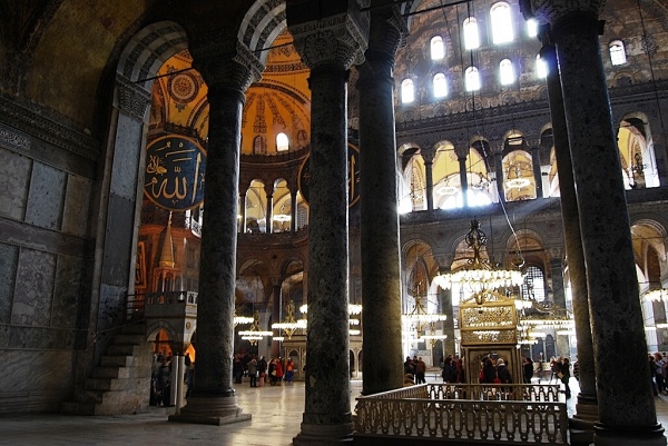 Hagia Sophia - la nef