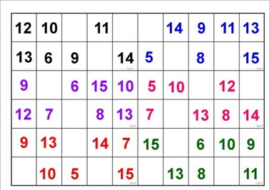 loto nombres la maternelle de lila