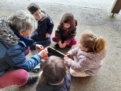 maternelle classe dehors