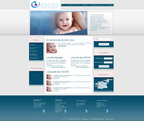 Maquette page web, joomla