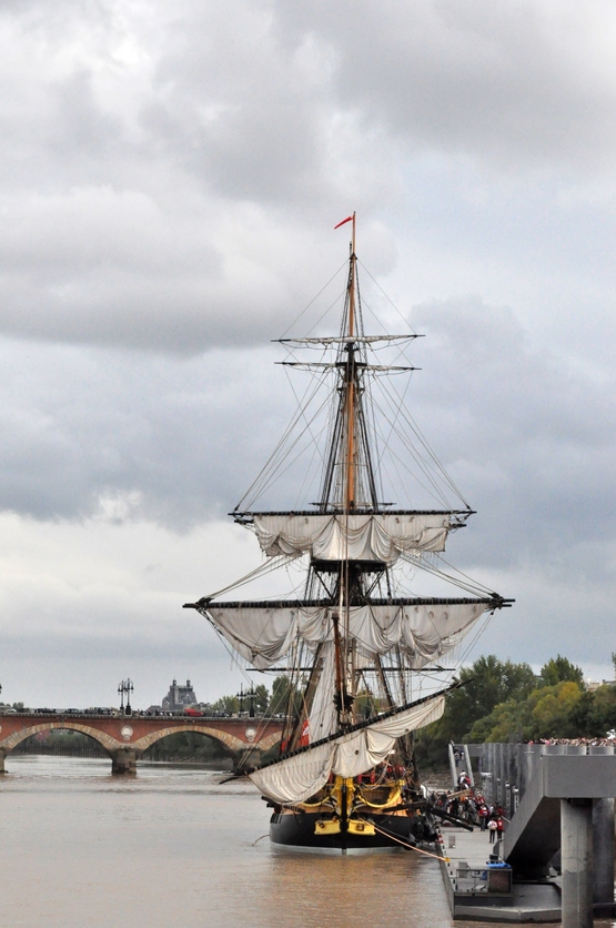 l'Hermione à Bordeaux (La visite))