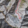 Carte IGN 1547 OT 1991 itinéraire la montagne Et Hieret