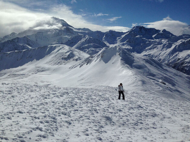 Neige et soleil