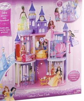 chateau barbie princesse disney