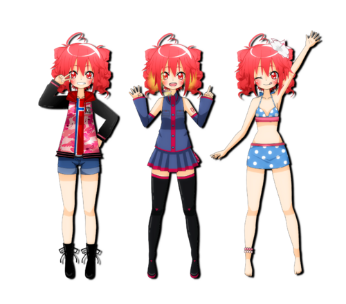 [Kisekae - UTAU] Kasane Teto's Project DIVA modules