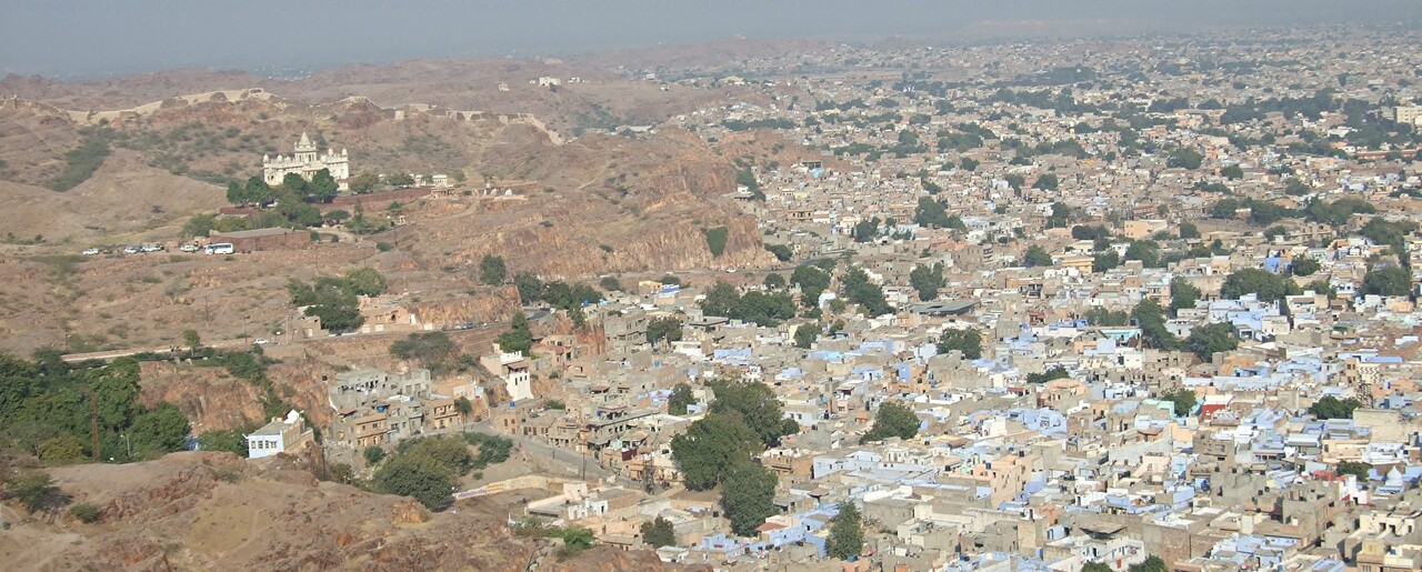 Rajasthan 12 / Jodhpur : la ville bleue ...