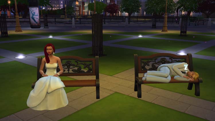 Sims 4, 72 h chrono pour se marier...part 1