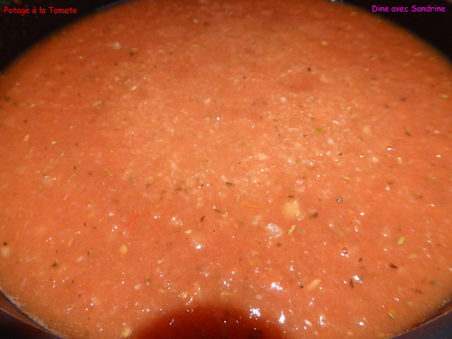 Un Potage à la Tomate