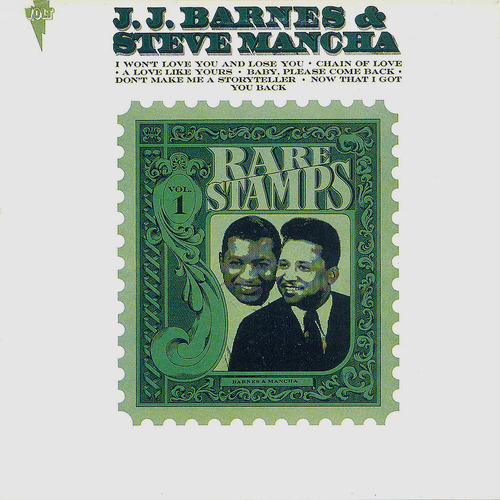 J.J. Barnes & Steve Mancha : Album " Rare Stamps " Volt Records VOS-6001 [ US ]