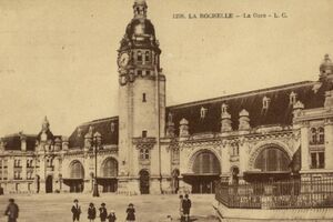 LA ROCHELLE - LA GARE - LC 1238 - 1925