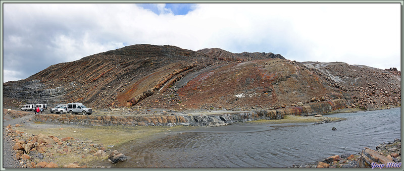 Paysage géologique d'un autre monde - Lago Guillermo - Estancia Cristina - Lago Argentino - Patagonie - Argentine