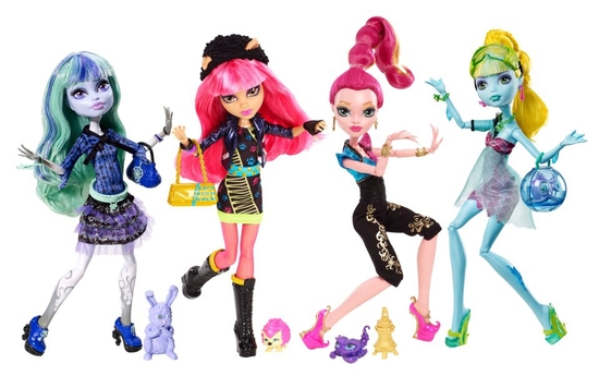 Monster High: 13 Wishes (dolls) - Monster High World