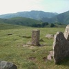 Passage près du cromlech où ce trouve la borne frontière numéro 81