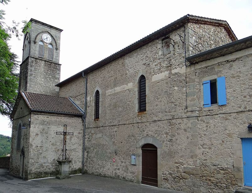 Rocher (Ardèche) - L'église -2.JPG