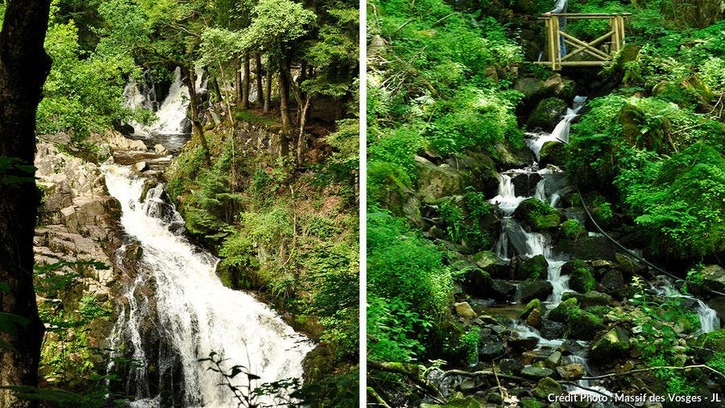 La cascade du Bouchot dans les Vosges