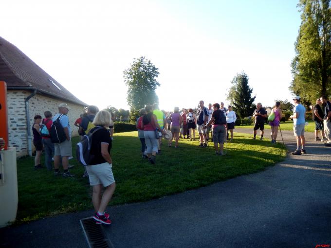 Limousin : Ce dimanche c'était la rando de Nicole à Magnac-Bourg.