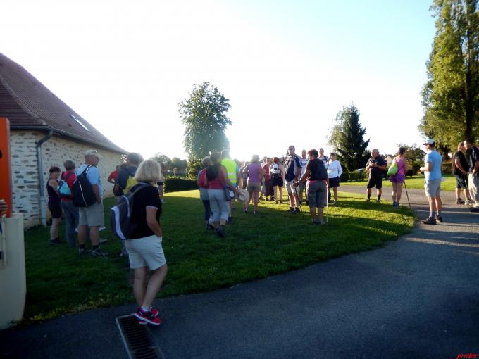 Limousin : Ce dimanche c'était la rando de Nicole à Magnac-Bourg.