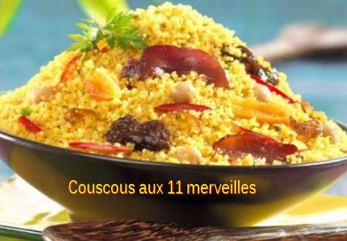 Couscous aux 11 merveilles