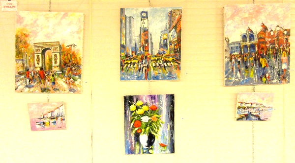 Le neuvième Salon de Peinture des Amis du Châtillonnais a présenté beaucoup de belles œuvres des artistes du Châtillonnais