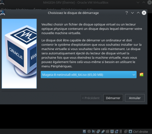 Installation d'un Serveur sous Mageia 8