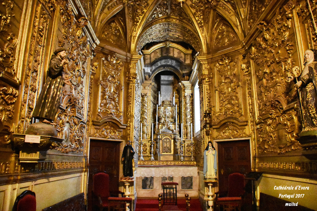 Cathédrale-basilique Notre-Dame-de-l'Assomption d'Évora/Portugal 2017 - 2