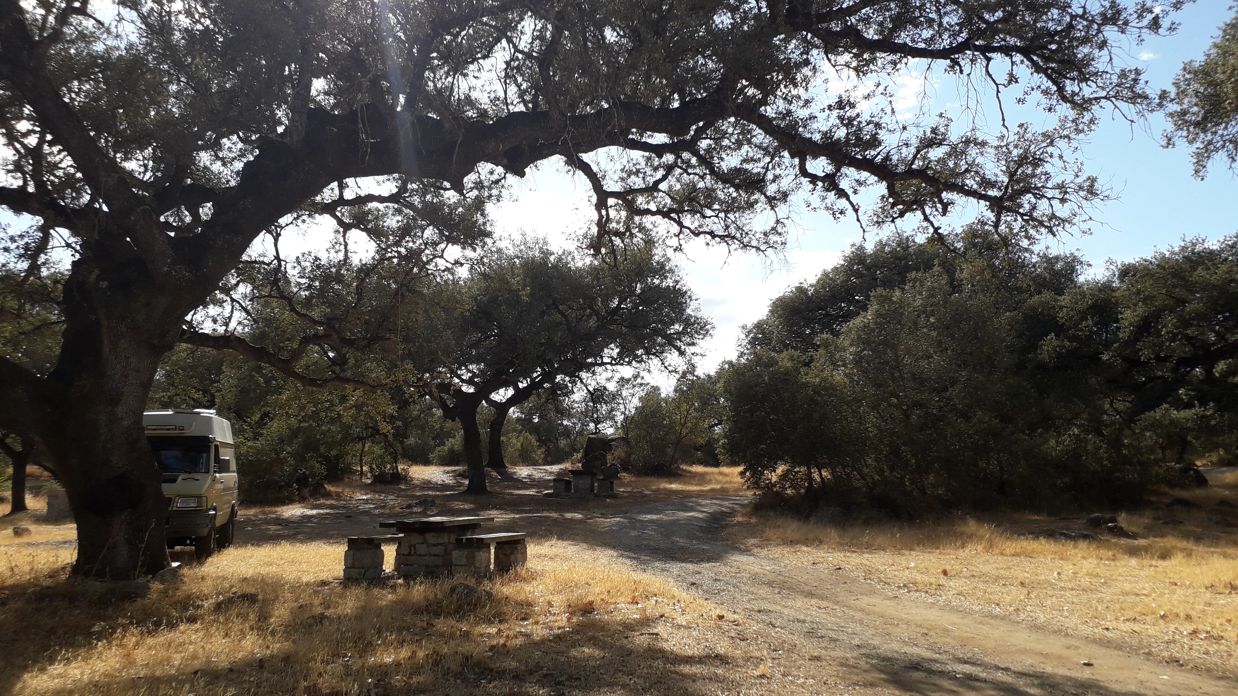 Bivouac à Santa Olalla Del Cala
