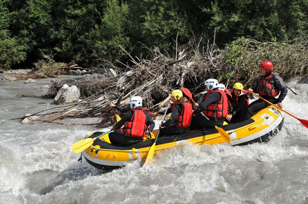 rafting sur le Giffre