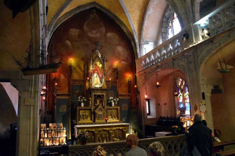  J25 - Rocamadour - Le sanctuaire de la Vierge noire