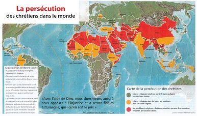 Les Chrétiens assassinés dans le monde ... 