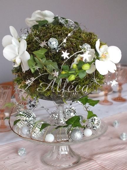 Art de la table - Blanc, vieux rose, argent #06