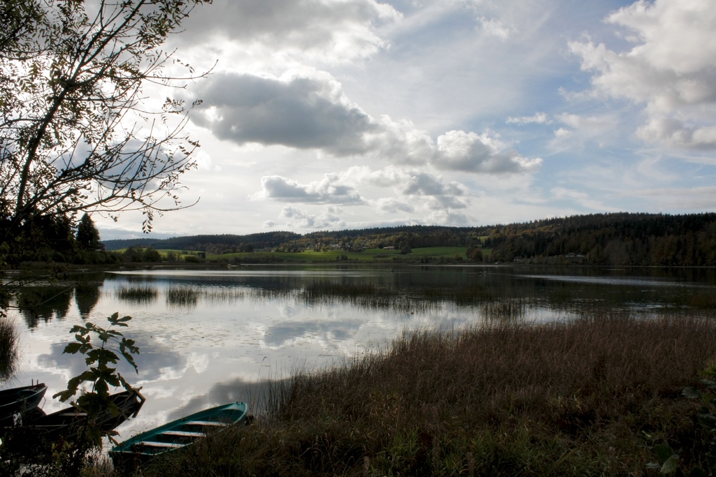 Série ombres et lumières sur le lac, 6