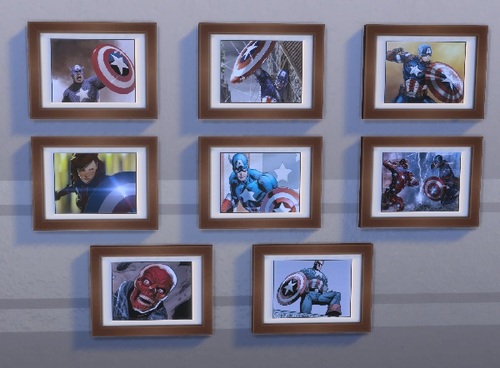 Tableaux Captain America