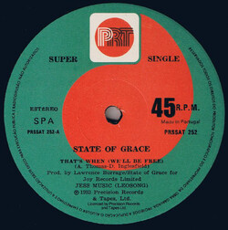 State Of Grace - That's When We'll Be Free