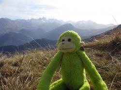 Mascotte en Montagne
