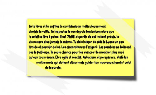 Survivrais-tu apocalypse zombie Clara Reynaert