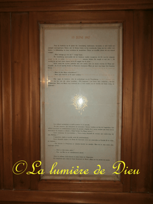 La Panne : Crypte Notre-dame de Fatima