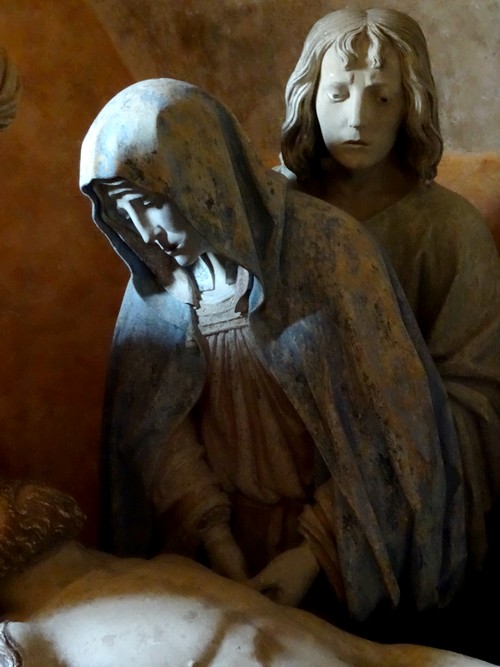 Le Saint Sépulcre de l'église saint Jean-Baptiste à Chaource