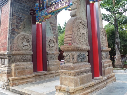 le temple Yuangong à Kunming