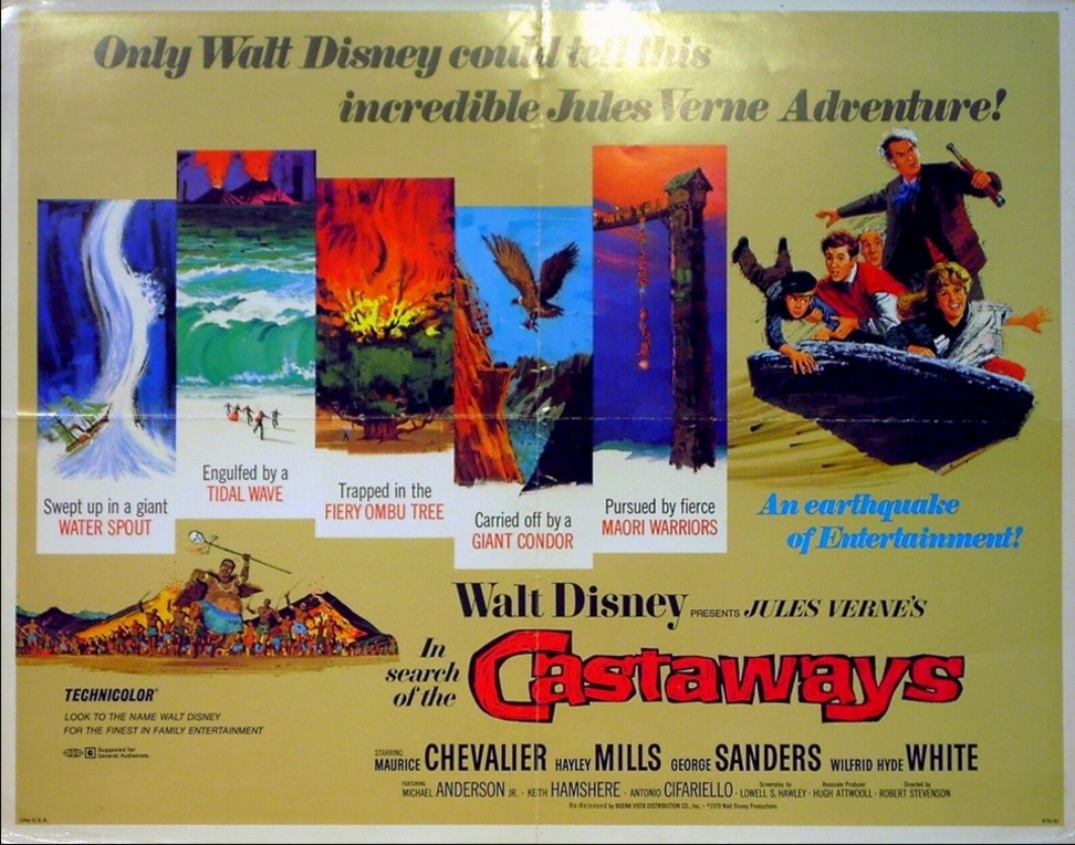 IN SEARCH OF THE CASTAWAYS box office USA 1962