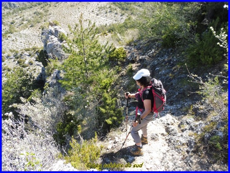 Gorges du Verdon, le sentier de la chaîne