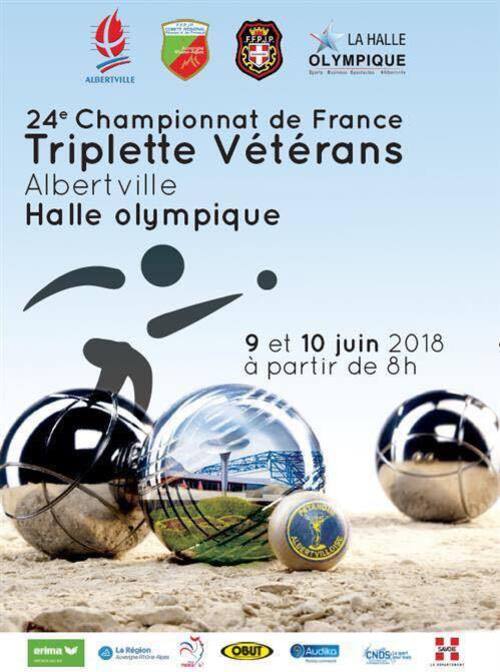 Championnat de France Triplettes Vétérans.