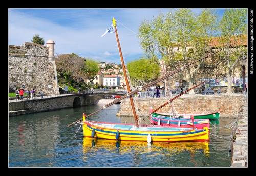 La côte Vermeille, de Collioures à Port Vendres...