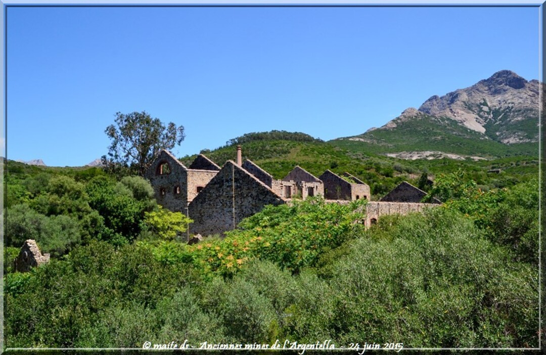 Anciennes mine et usine de l'Argentella - Corse