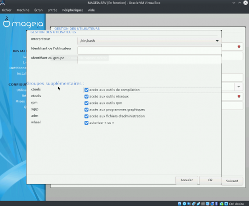 Installation d'un Serveur sous Mageia 8